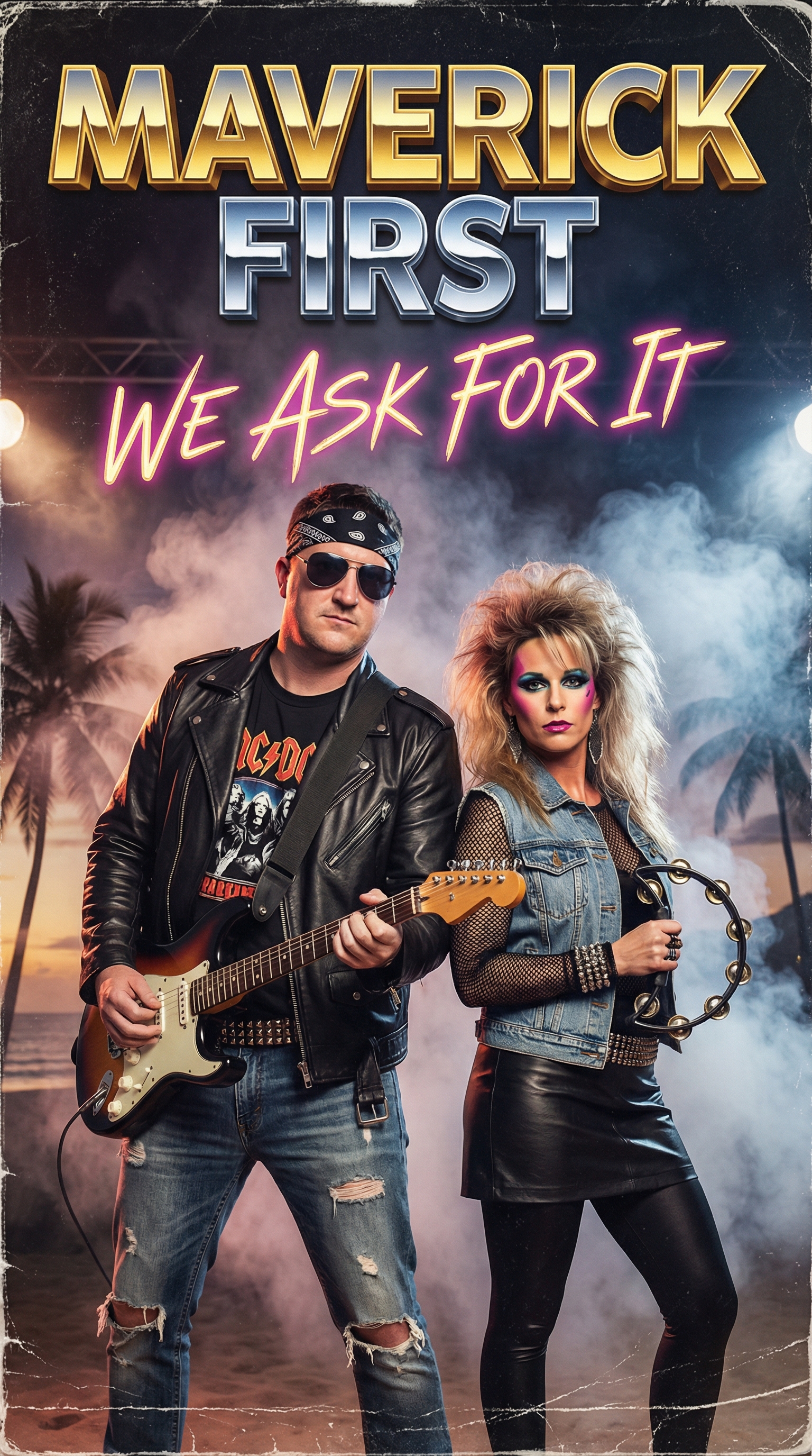 Original Maverick First We Ask for It poster art